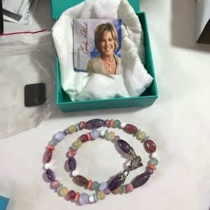 Carolyn Pollack Changing Seasons Necklace Purple